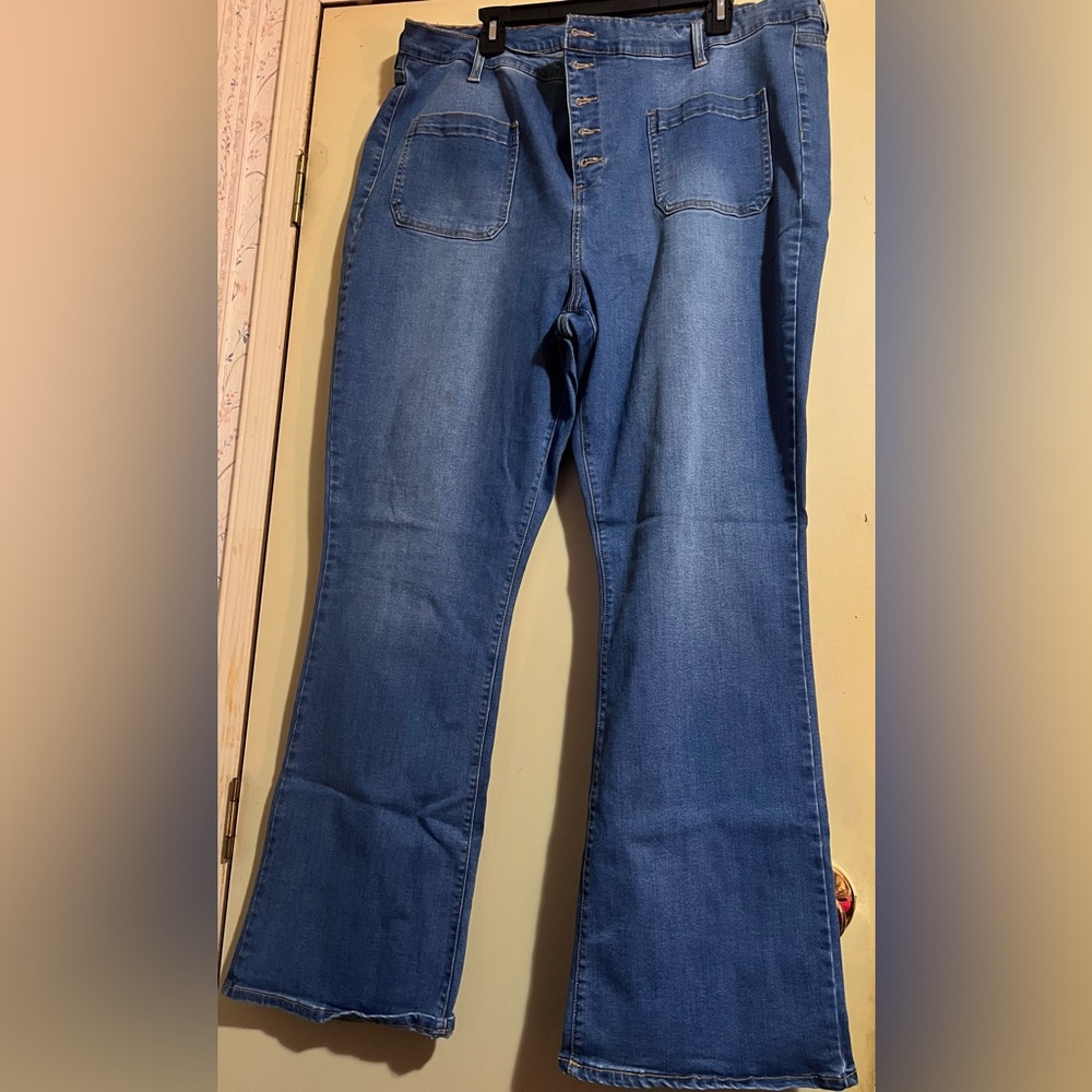 SOLD Fashion Nova flare jeans size 20